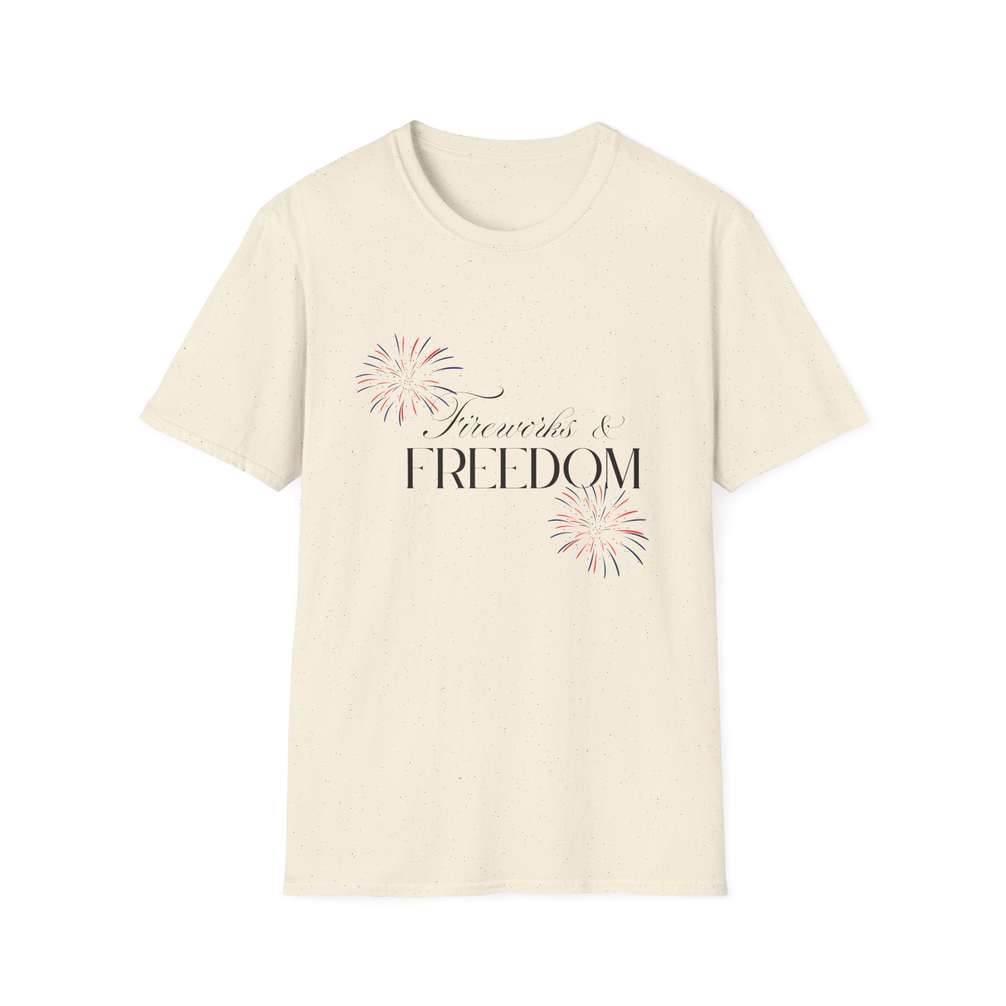 Fireworks & Freedom T-Shirt — Patriotic 4th of July Tee